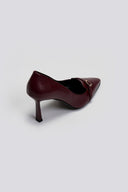 Γόβες μυτερές TFP - Burgundy - thefashionproject.gr - TFP