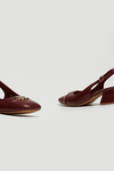 Γόβες Slingback ERYNN - Burgundy - thefashionproject.gr - ERYNN