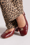 Γόβες Slingback ERYNN - Burgundy - thefashionproject.gr - ERYNN