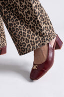 Γόβες Slingback ERYNN - Burgundy - thefashionproject.gr - ERYNN