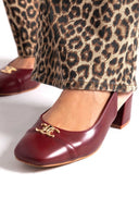 Γόβες Slingback ERYNN - Burgundy - thefashionproject.gr - ERYNN