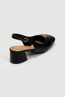 Γόβες Slingback ERYNN - Μαύρο - thefashionproject.gr - ERYNN