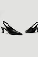 Γόβες ματ μυτερές slingback  TFP