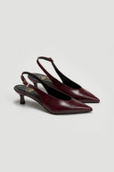 Γόβες ματ μυτερές slingback  TFP