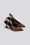 Γόβες μυτερές σατέν slingback  TFP
