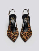 Γόβες μυτερές σατέν slingback  TFP