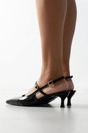 Γόβες Slingback λουστρίνι TFP