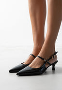 Γόβες Slingback λουστρίνι TFP