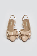 Γόβες slingback με ιδιαίτερο φιόγκο CORINA