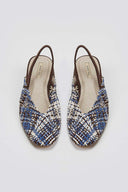 Γόβες slingback με πλεκτό σχέδιο CORINA