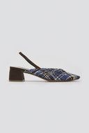 Γόβες slingback με πλεκτό σχέδιο CORINA