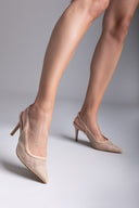 Γόβες slingback μυτερές MARIAMARE