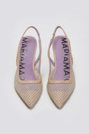 Γόβες slingback μυτερές MARIAMARE