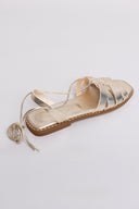 Lace up δερμάτινα σανδάλια Iris Sandals
