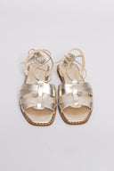 Lace up δερμάτινα σανδάλια Iris Sandals