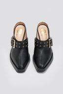Leather Clogs with Buckle TFP - Μαύρο - thefashionproject.gr - TFP