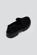 Loafers από δέρμα καστόρι Estil - Μαύρο - thefashionproject.gr - Estil