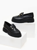 Loafers chunky δερμάτινα Ragazza 0238