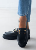 Loafers chunky δερμάτινα Ragazza 0238 - Μαύρο - thefashionproject.gr - RAGAZZA