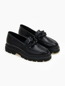 Loafers chunky δερμάτινα Ragazza 0186 
