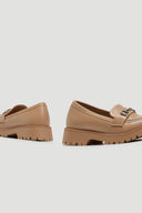 Loafers chunky ERYNN - Τάουπε - thefashionproject.gr - ERYNN