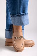 Loafers chunky ERYNN - Τάουπε - thefashionproject.gr - ERYNN
