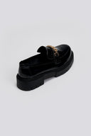 Loafers chunky λουστρίνι Estil - Μαύρο - thefashionproject.gr - Estil