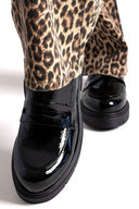 Loafers chunky λουστρίνι Estil - Μαύρο - thefashionproject.gr - Estil