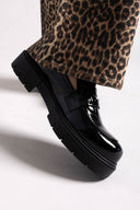 Loafers chunky λουστρίνι Estil - Μαύρο - thefashionproject.gr - Estil