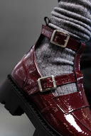 Loafers chunky λουστρίνι TFP - Burgundy - thefashionproject.gr - TFP