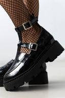 Loafers chunky λουστρίνι TFP - Μαύρο - thefashionproject.gr - TFP