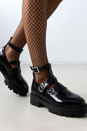 Loafers chunky λουστρίνι TFP - Μαύρο - thefashionproject.gr - TFP