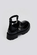Loafers chunky λουστρίνι TFP - Μαύρο - thefashionproject.gr - TFP