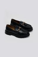 Loafers chunky με pattern κροκό CORINA