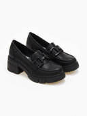 Loafers chunky με τακούνι Xti 171342 - Μαύρο - thefashionproject.gr - Refresh