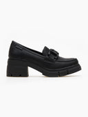 Loafers chunky με τακούνι Xti 171342 - Μαύρο - thefashionproject.gr - Refresh