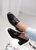 Loafers δερμάτινα με τακούνι Carmela 161127