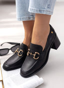 Loafers δερμάτινα με τακούνι Carmela 161127