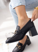 Loafers δερμάτινα με τακούνι Carmela 161127