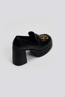 Loafers δερμάτινα με τακούνι TFP