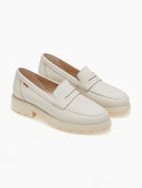 Loafers δερμάτινα Ragazza 0524 - Μπεζ - thefashionproject.gr - RAGAZZA