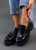 Loafers φλωρεντίκ με chunky σόλα TFP - Μαύρο - thefashionproject.gr - TFP