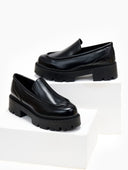 Loafers φλωρεντίκ με chunky σόλα TFP - Μαύρο - thefashionproject.gr - TFP