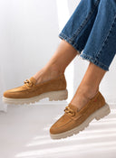 Loafers καστόρινα με κρίκους Ragazza 0528