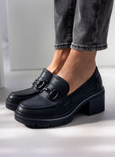Loafers ματ με τακούνι Refresh 171417