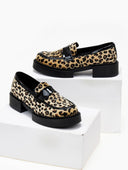 Loafers με print Estil - Leopard - thefashionproject.gr - Estil