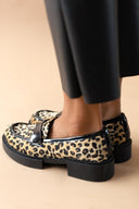 Loafers με print Estil - Leopard - thefashionproject.gr - Estil