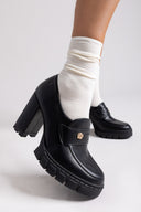 Loafers με τακούνι 