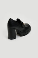 Loafers με τακούνι - Μαύρο - thefashionproject.gr - Joalice