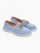 Loafers suede με μεταλλικό στοιχείο Erynn